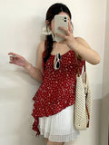 Summer Dot Sleeveless Women Tank Top