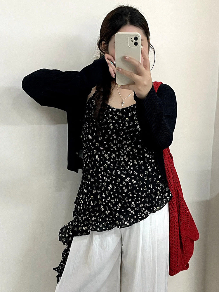 Summer Dot Sleeveless Women Tank Top