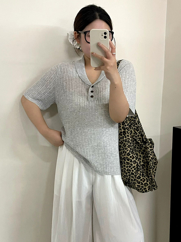 Women's Summer Casual and Versatile Short-Sleeve T-Shirt